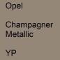 Preview: Opel, Champagner Metallic, YP.